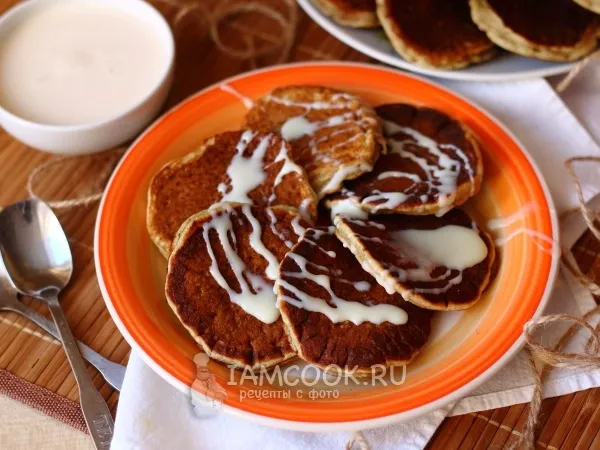 Фото блюда: Ржаные панкейки