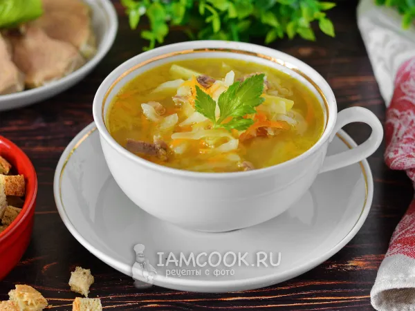 Фото готового блюда: Суп из говяжьего языка