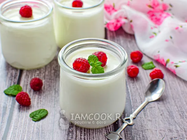 Фото блюда: Йогурт на закваске в мультиварке