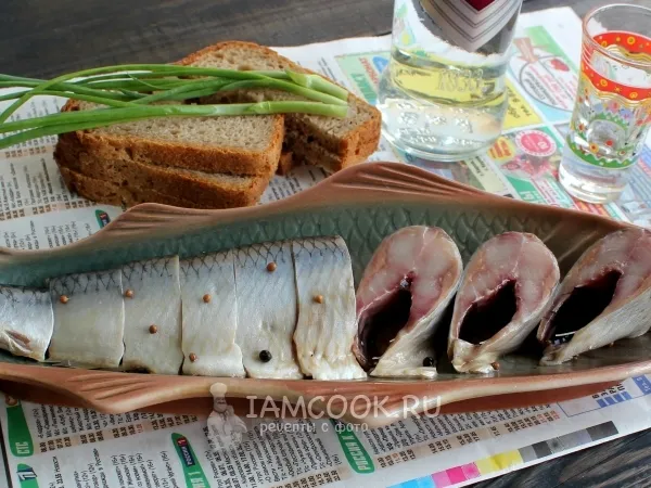 Фото блюда: Сельдь пряного посола