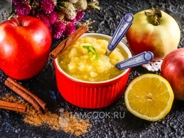 Фото блюда: Яблочный джем в микроволновке