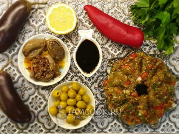 Фото блюда: Икра из баклажанов (мангал-салат)