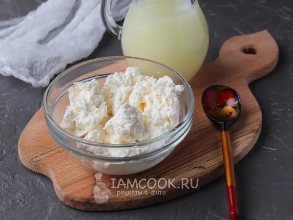 Фото блюда: Творог из козьего молока в домашних условиях