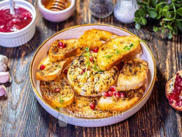 Фото блюда: Сыр камамбер в аэрогриле