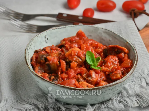 Фото блюда: Чашушули из грибов