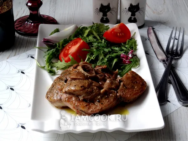 Фото блюда: Стейк из индейки в духовке в фольге