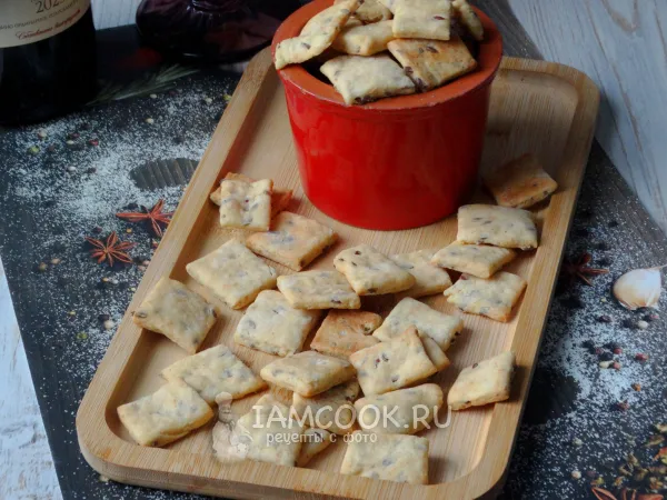 Фото готового блюда: Кукурузные крекеры