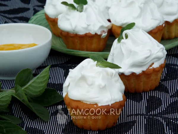 Фото блюда: Капкейки с лимонным курдом