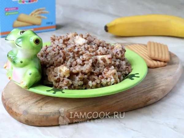 Фото блюда: Гречка с бананом