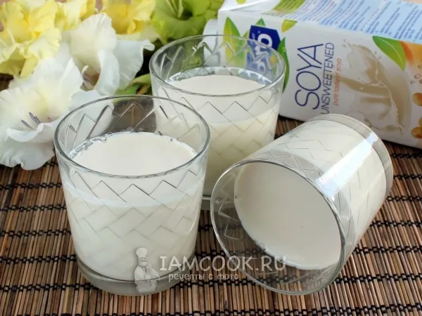 Фото готового блюда: Соевый йогурт