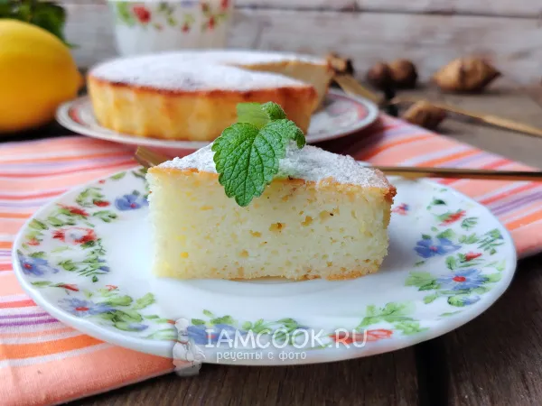 Фото блюда: Манник с топинамбуром