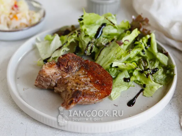 Фото готового блюда: Свиная корейка сувид (су-вид)