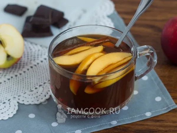 Фото блюда: Чай с яблоками
