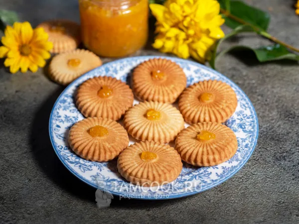 Фото готового блюда: Курабье в мультипекаре