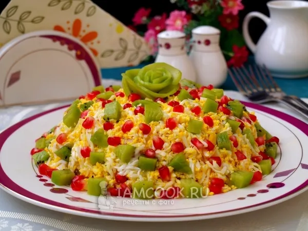 Фото готового блюда: Салат «Уральские самоцветы»