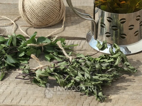 Фото блюда: Сушка мяты