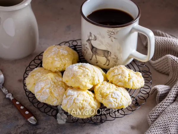 Фото готового блюда: Итальянское лимонное печенье