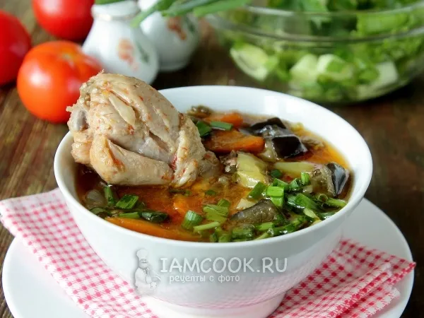 Фото блюда: Хашлама из курицы