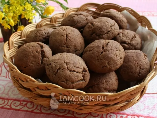 Фото готового блюда: Черемуховое печенье на сметане