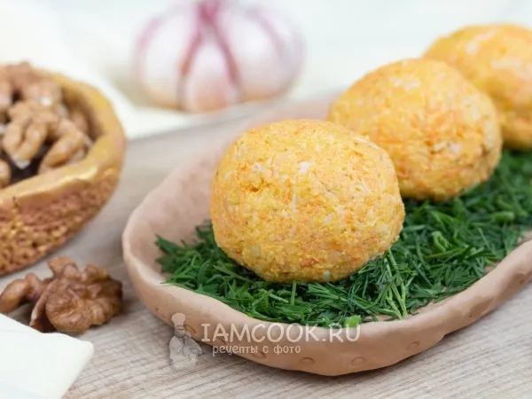 Фото блюда: Морковные шарики