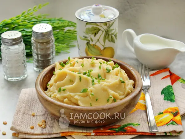 Фото блюда: Гороховое пюре со сливками