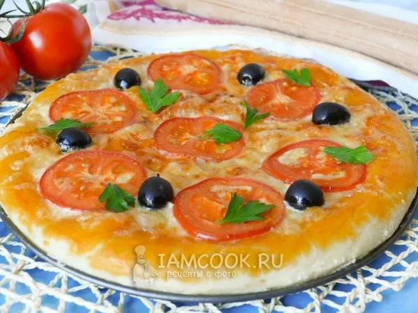 Фото блюда: Тесто для пиццы как в пиццерии