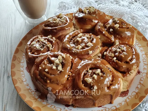Фото блюда: Синнабоны с орехами