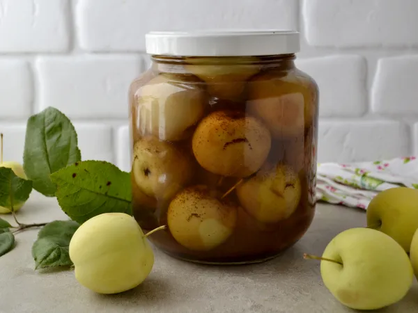 Фото блюда: Маринованные яблоки по-болгарски (как раньше, как в СССР)