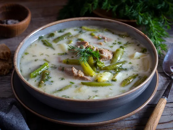 Фото готового блюда: «Палоц» (венгерский суп)