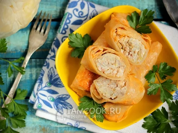 Фото блюда: Голубцы в микроволновке