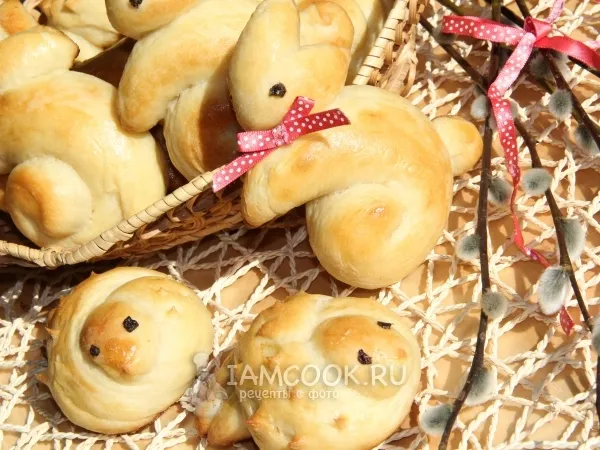 Фото блюда: Пасхальные булочки