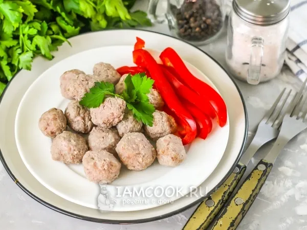 Фото блюда: Фрикадельки из баранины