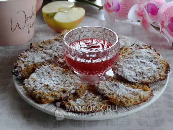 Фото готового блюда: Овсяное печенье без муки и яиц