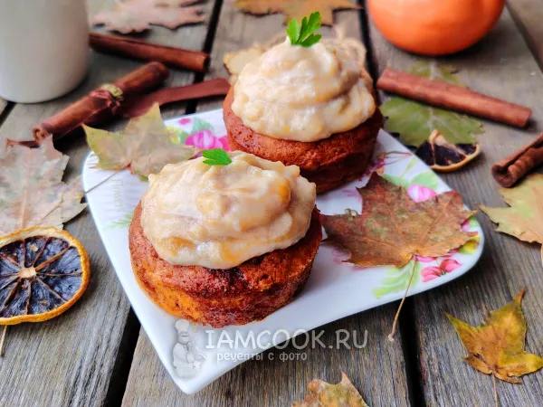 Фото блюда: Осенние капкейки