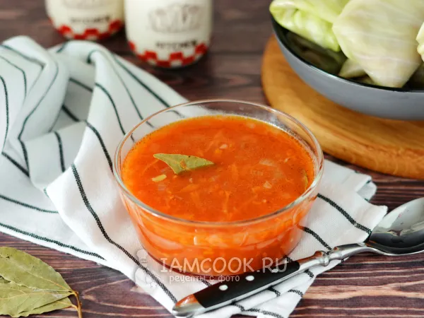 Фото блюда: Заливка для голубцов