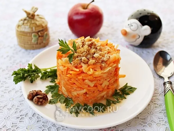 Фото готового блюда: Салат «Витаминка» для детей