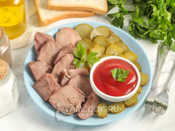 Фото блюда: Свиной язык в духовке