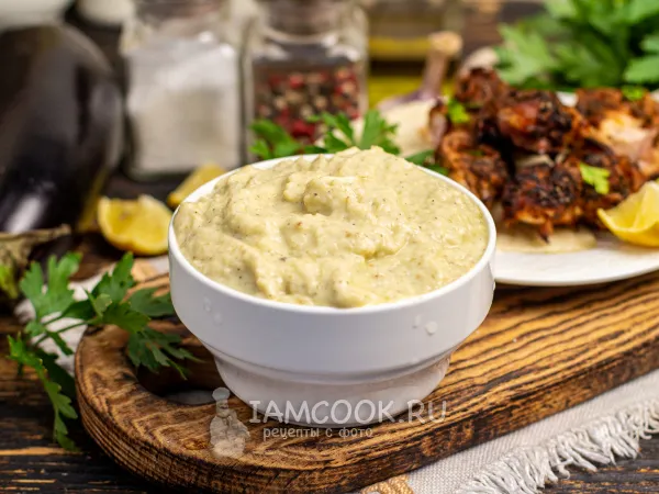 Фото блюда: Соус из баклажанов для шашлыка