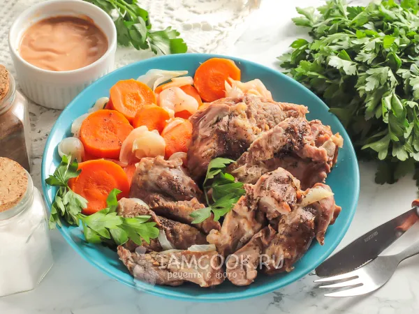 Фото блюда: Индейка на пару в мультиварке