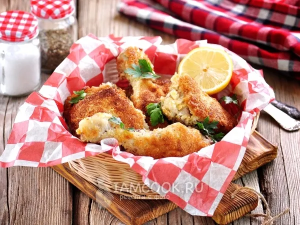 Фото блюда: Бакхендель (курица по-венски)