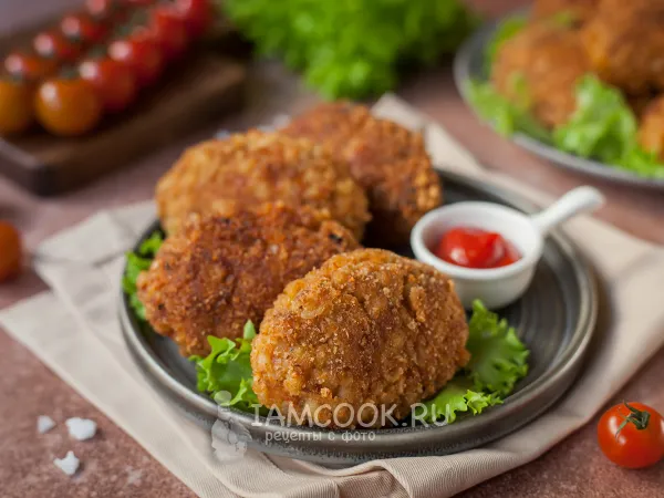 Фото блюда: Котлеты по-флотски