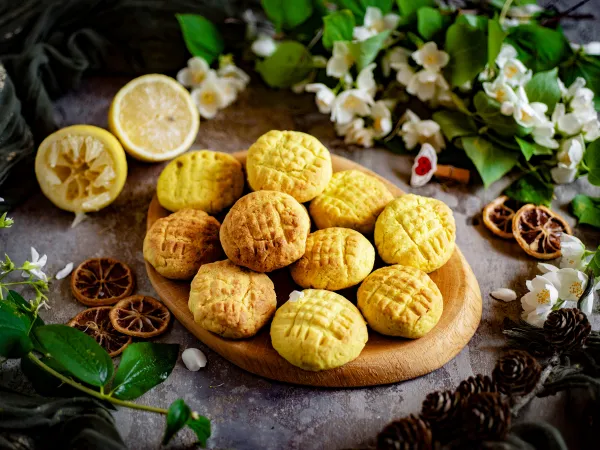 Фото готового блюда: Печенье с лимонным соком