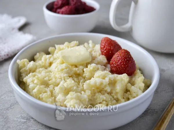 Фото блюда: Пшенная каша в хлебопечке