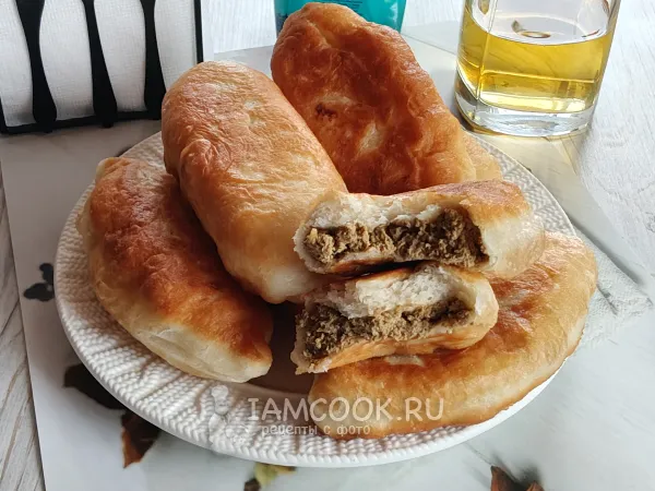 Фото готового блюда: Пирожки с паштетом