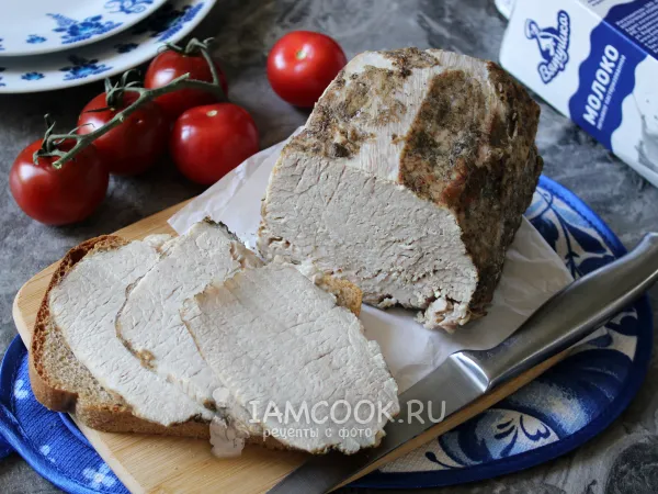 Фото блюда: Тушеная свинина в молоке