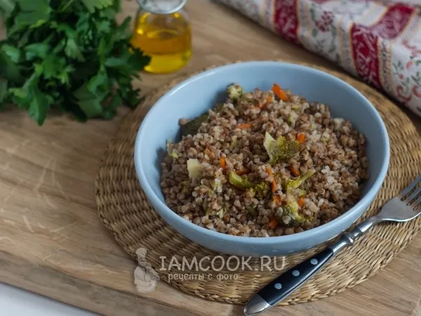 Фото готового блюда: Гречневое сабджи