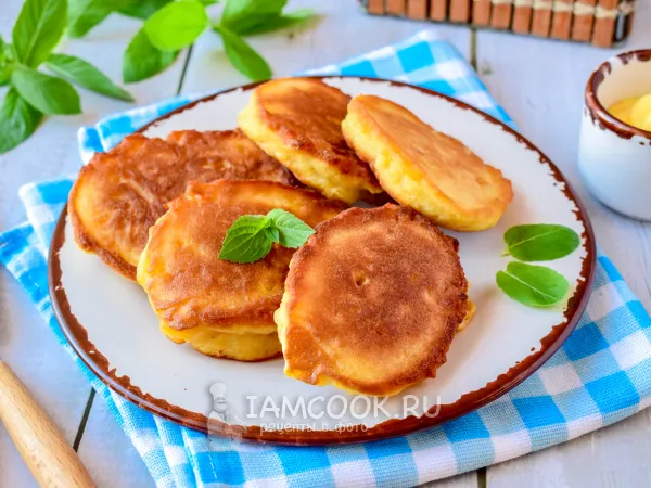 Фото блюда: ПП оладьи из тыквы