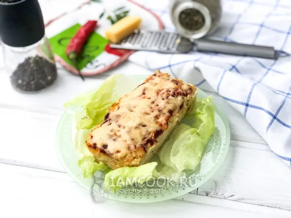 Фото блюда: Куриная запеканка с творогом