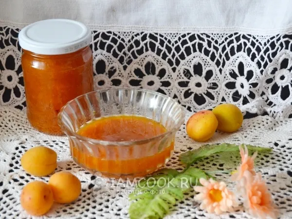 Фото готового блюда: Абрикосовый джем на зиму