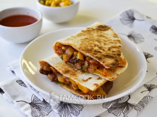 Фото блюда: Вегетарианское тако